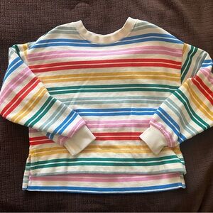 Hanna Andersson Multicolor Striped Kids Shirt